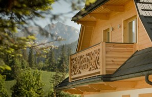 Fassade der Unterkunft