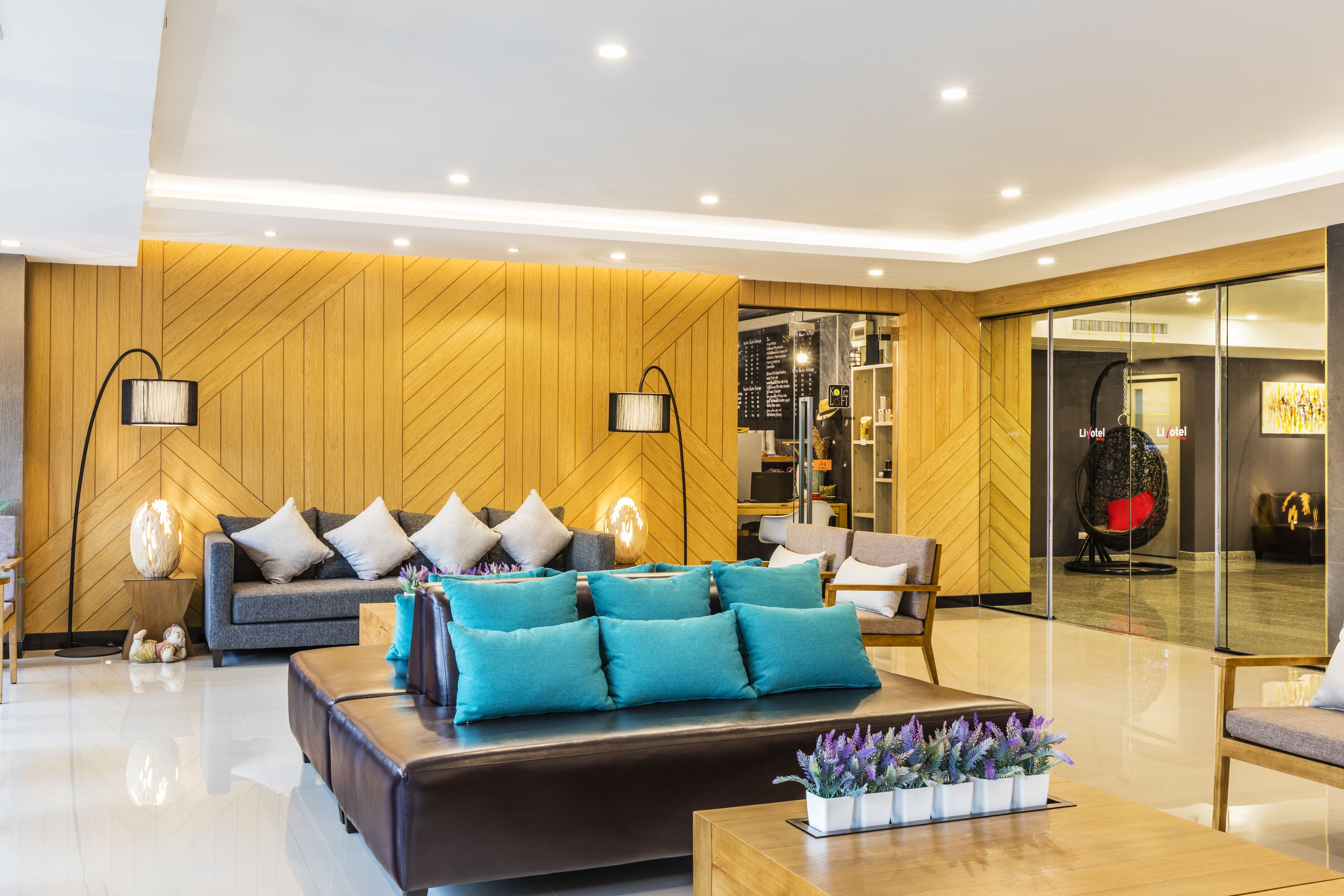 Lobby sitting area