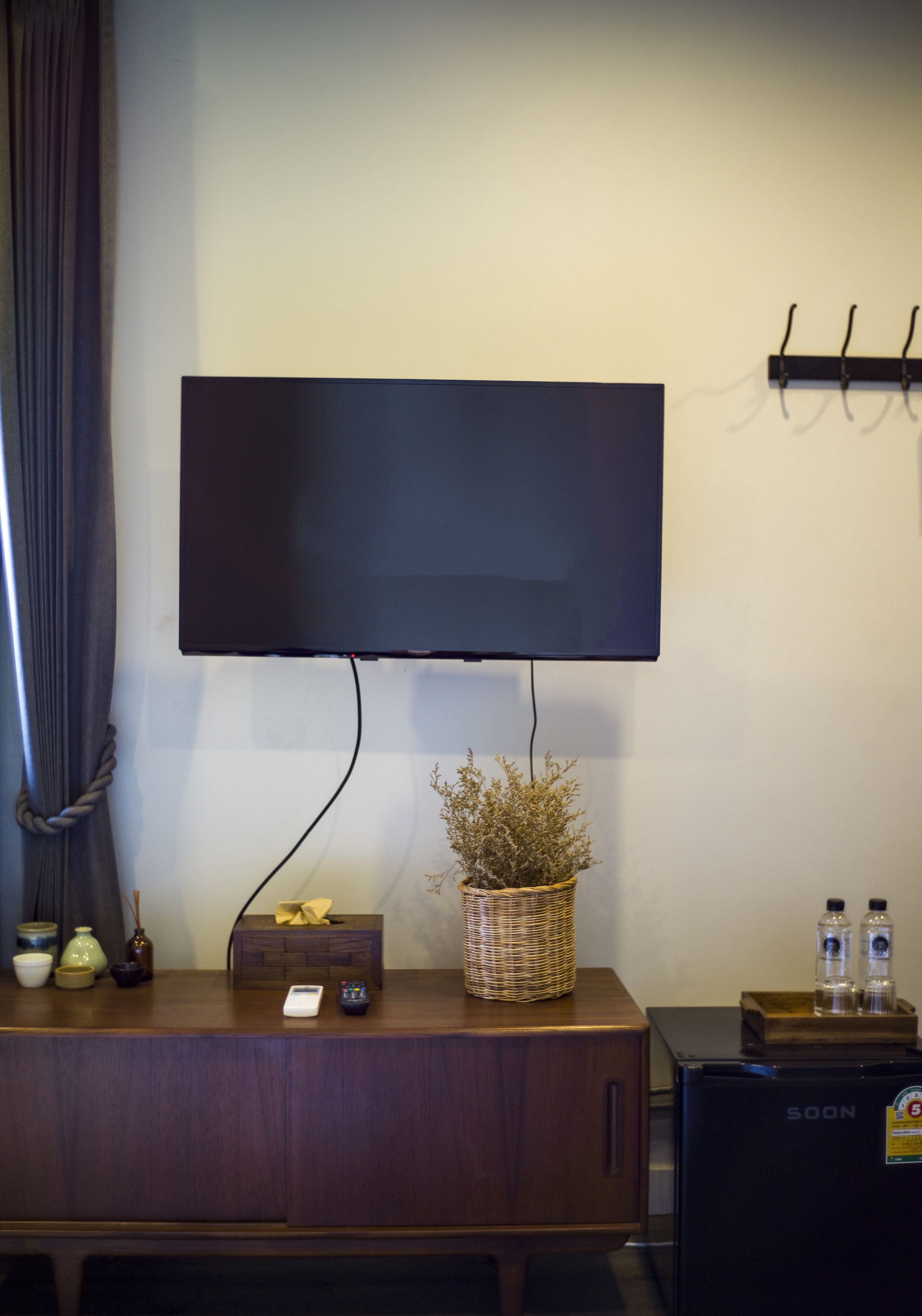 double with terrace and bathtub#6 | television