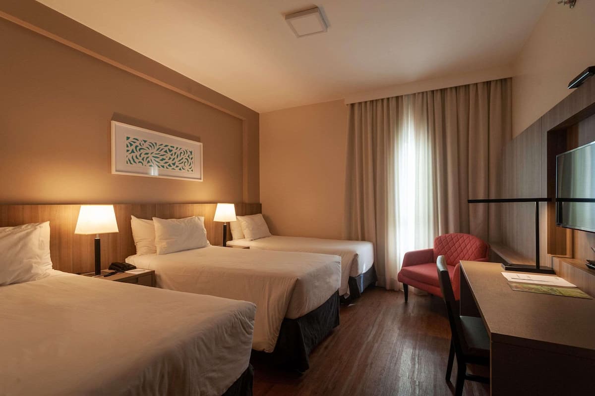 Tripla Superior | 1 camera, biancheria da letto ipoallergenica, minibar