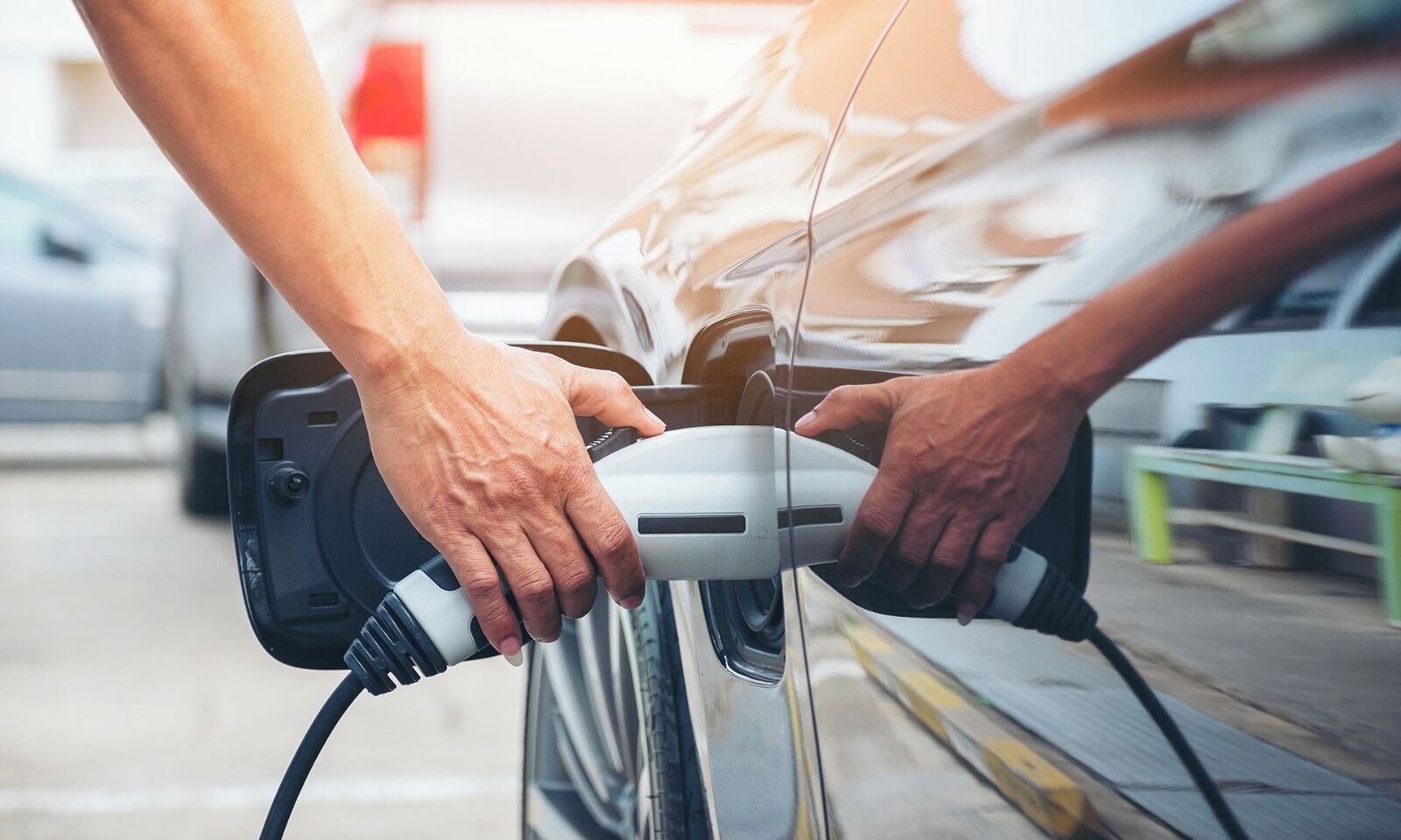 electric vehicle-charging station