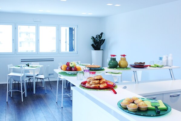Petit déjeuner buffet compris tous les jours