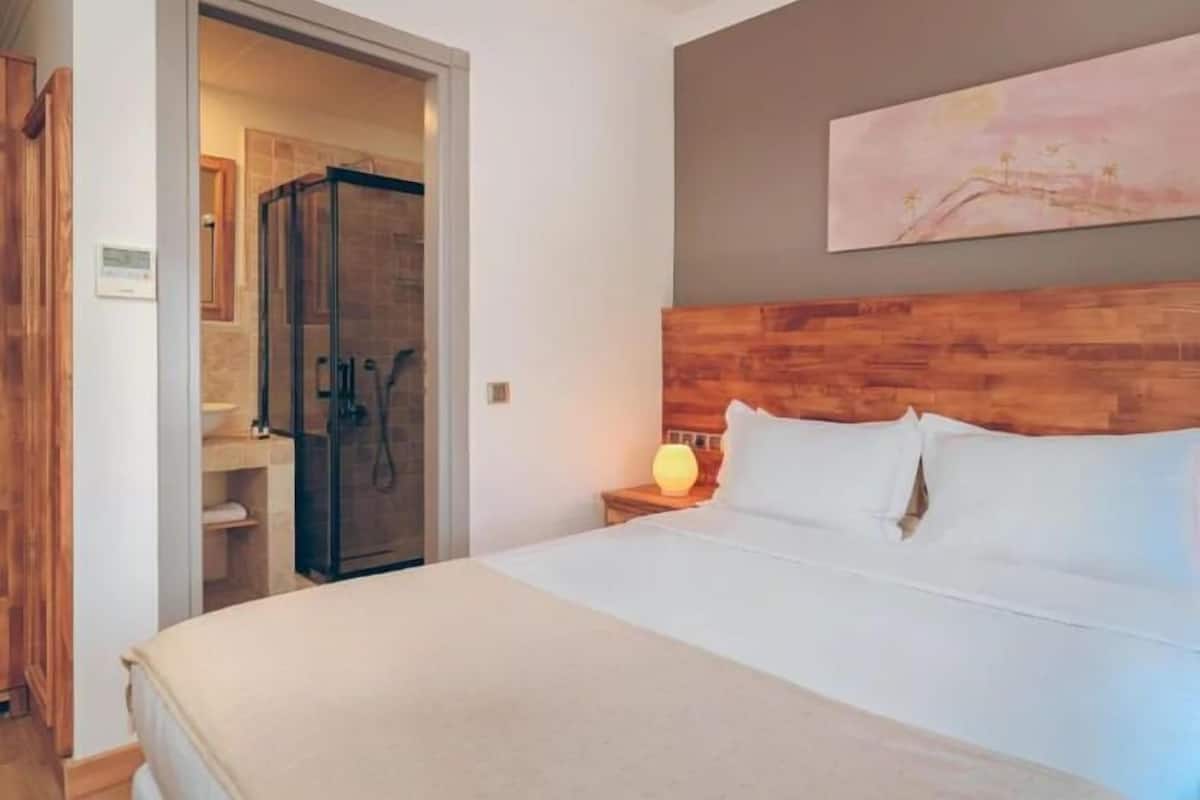 Habitación doble estándar | Sábanas italianas Frette, ropa de cama de alta calidad y minibar