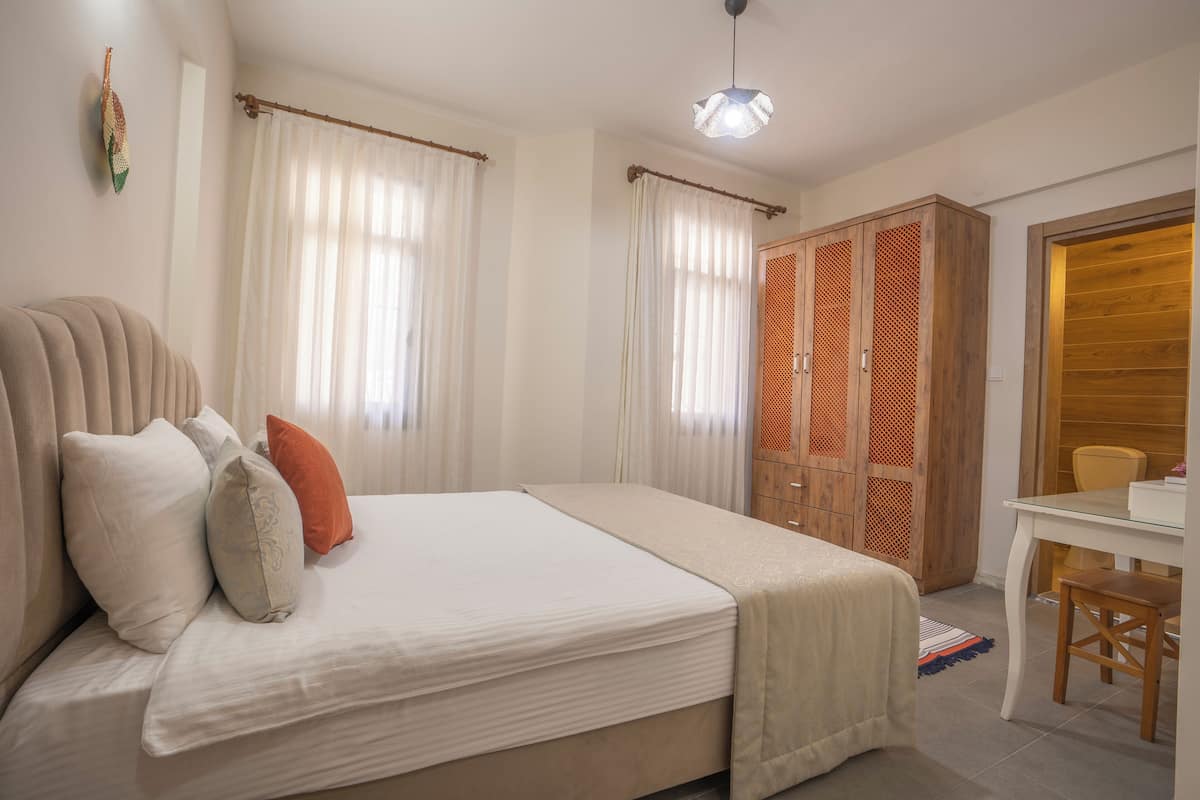 Bloc d'apartaments, 2 dormitoris | Roba de llit d'alta qualitat, minibar i decoració individual