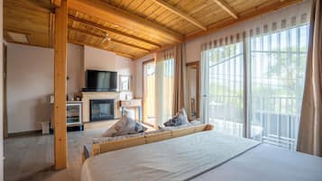 Comfort Room, 1 King Bed, Lanai, River View | Premium bedding, minibar, individually decorated, individually furnished
