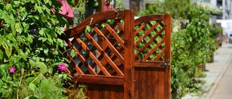 Entrada de la propiedad