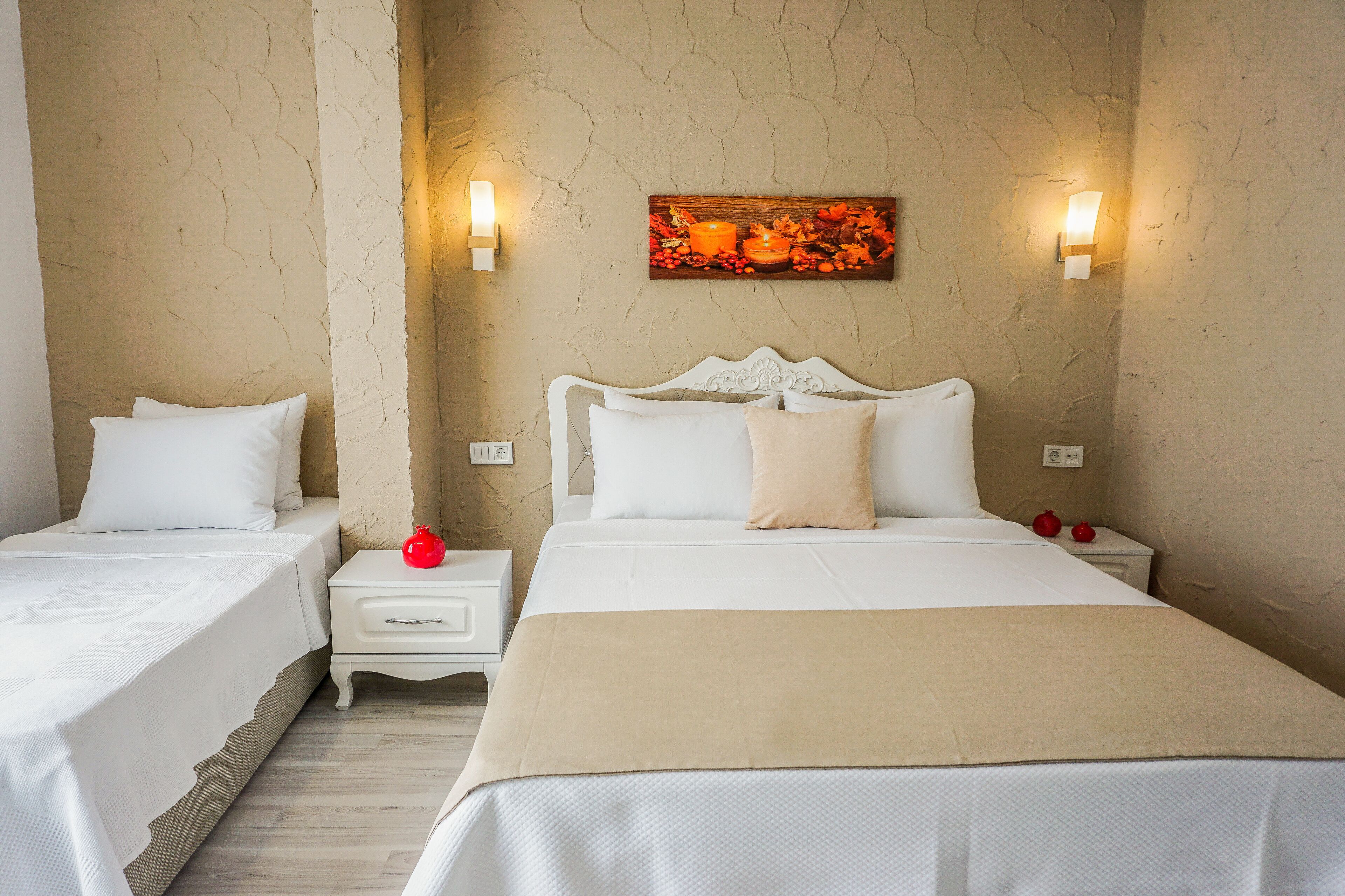 family triple room | 1 bedroom, premium bedding, minibar, desk