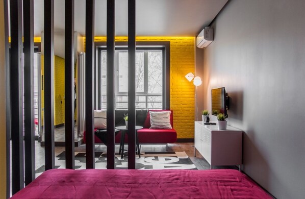 プレミアム ダブルルーム | リビング エリア