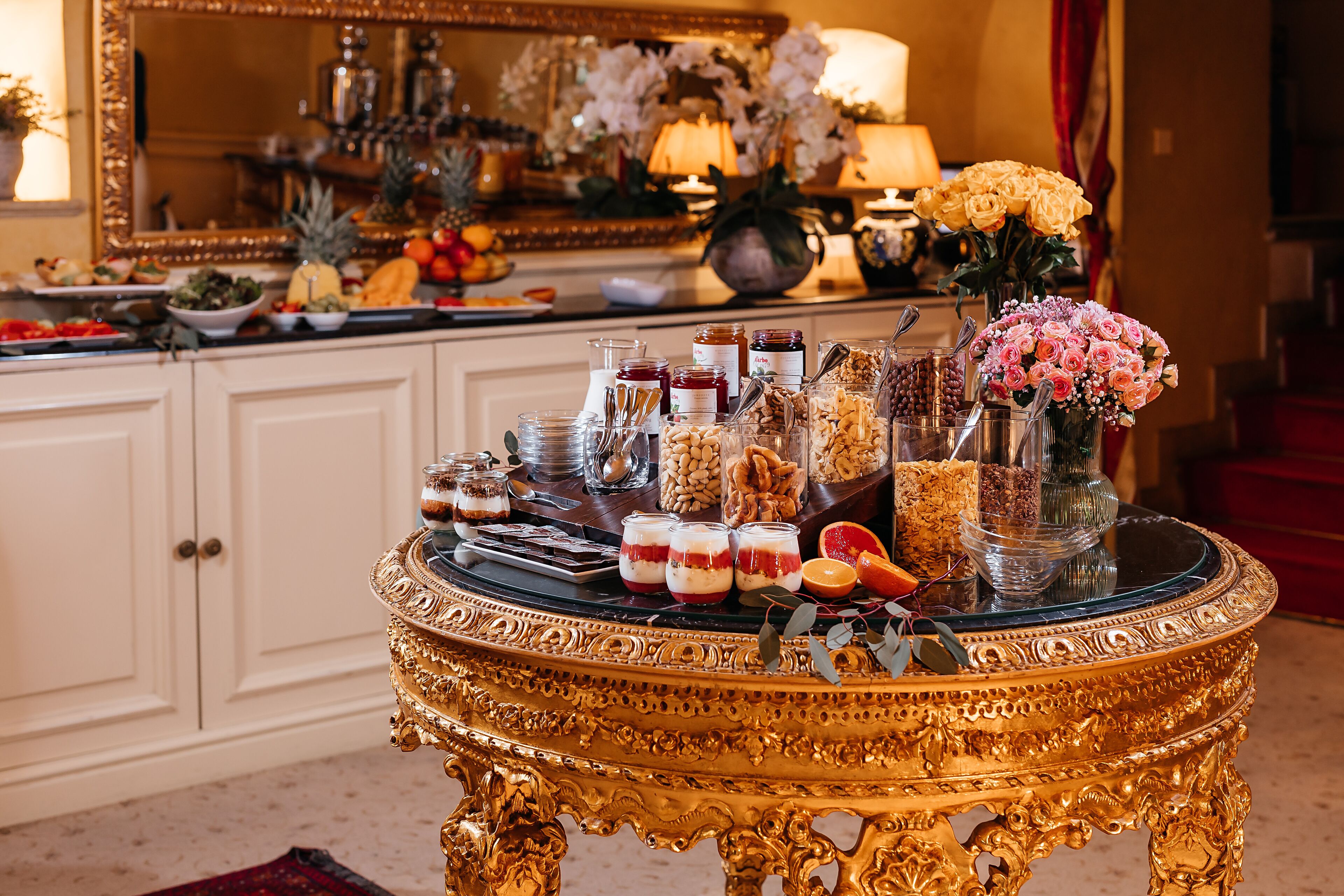 Breakfast buffet