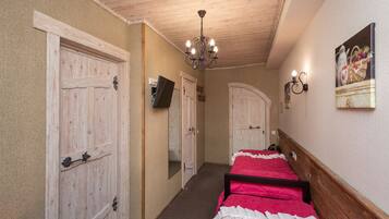 Premium bedding, pillow-top beds, individually decorated