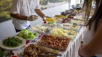 Gratis frukostbuffé varje dag 