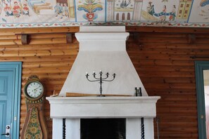 Fireplace - Trunna Vandrarhem & Konferens - Hostel (Orsa)