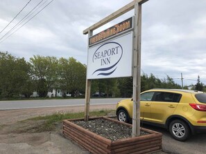 Majoituspaikan julkisivu