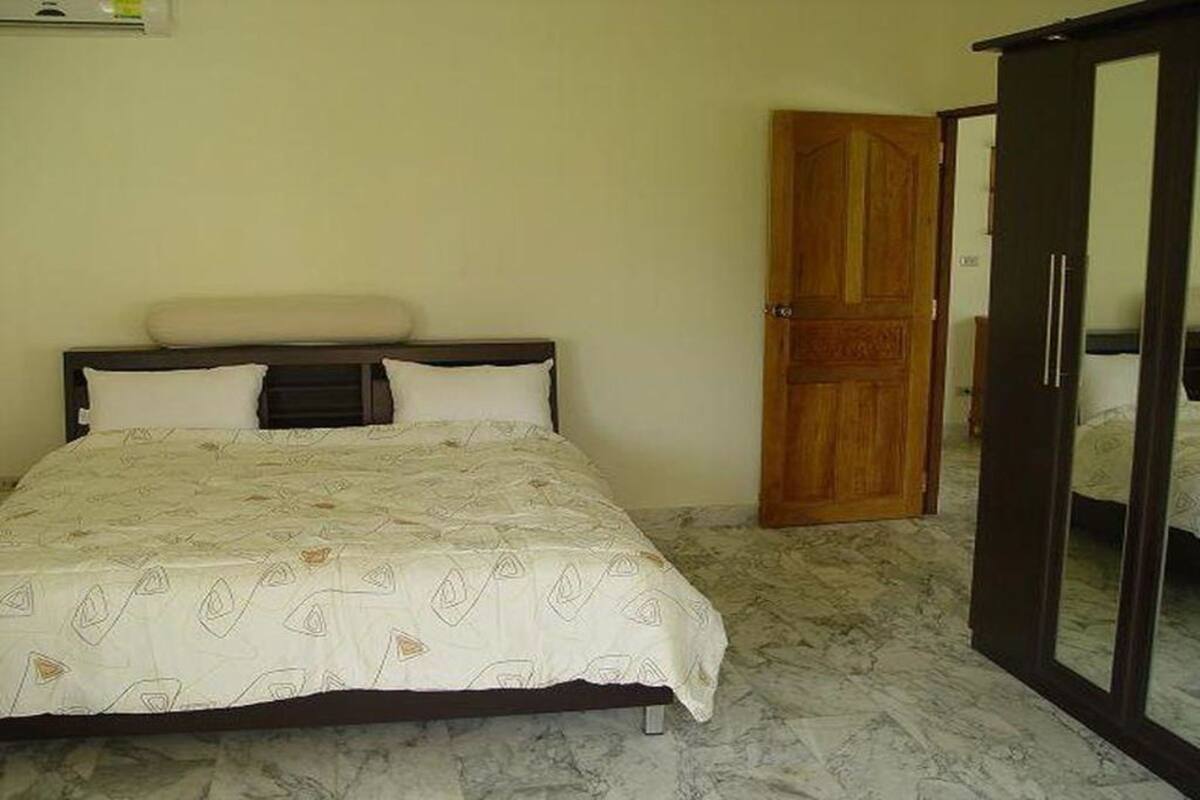 Bungalow, uitzicht op bergen | 2 slaapkamers, luxe beddengoed, een minibar, een bureau