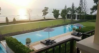 Panorama sea view at Boulevard Cha-am