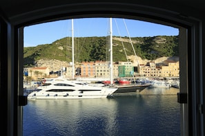 Prestige Suit, Port view | View from room - Hotel du Centre Nautique (Bonifacio)