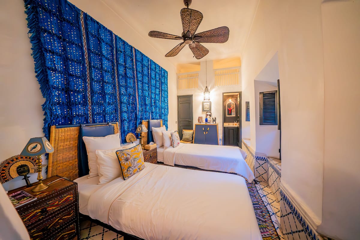 Twin Room (Salloum) | Individually decorated, individually furnished, blackout drapes