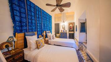 Twin Room (Salloum) | Individually decorated, individually furnished, blackout drapes