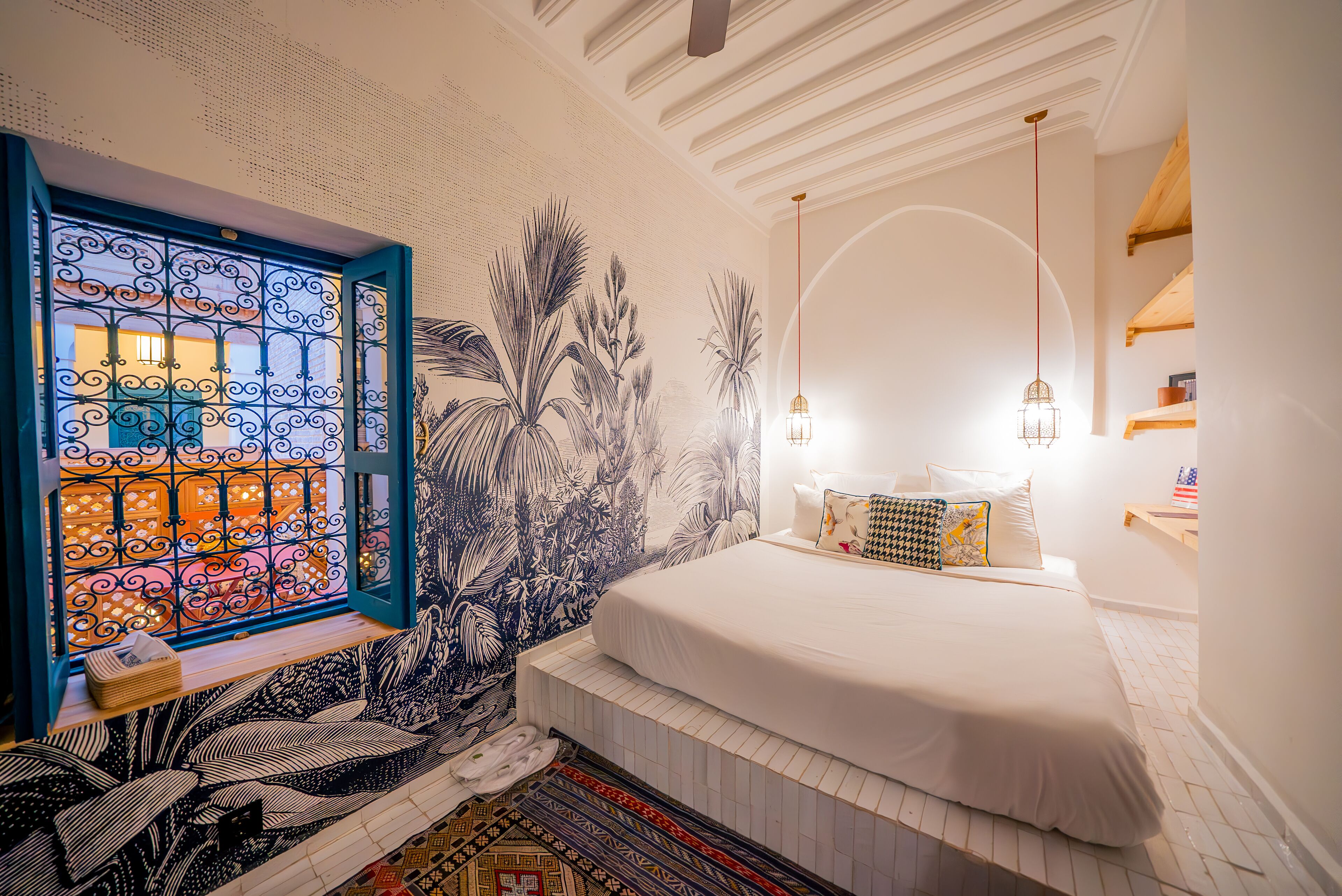 Double Room (Izghi) | Individually decorated, individually furnished, blackout curtains