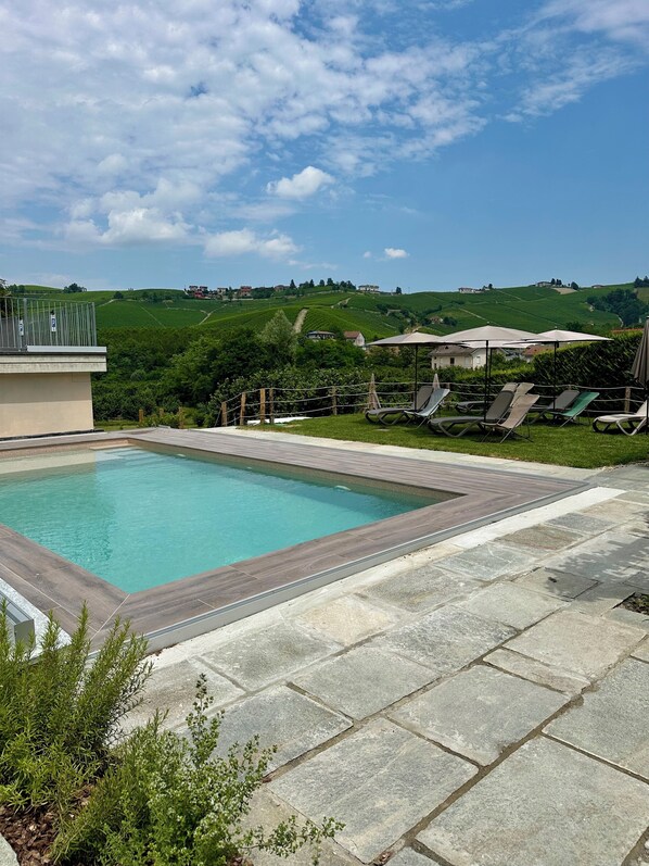 Alberca al aire libre por temporada 