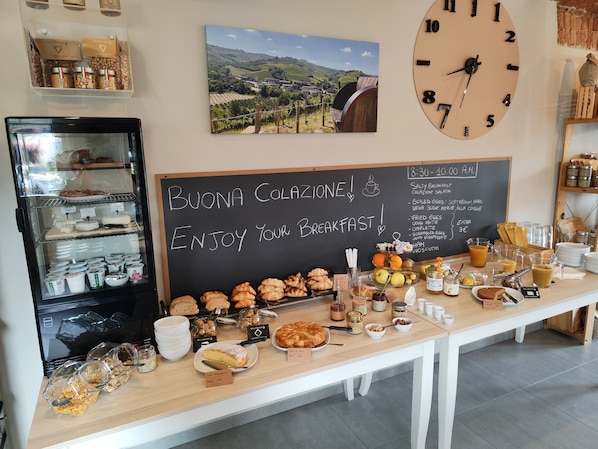 Inbegriffenes Frühstücksbuffet
