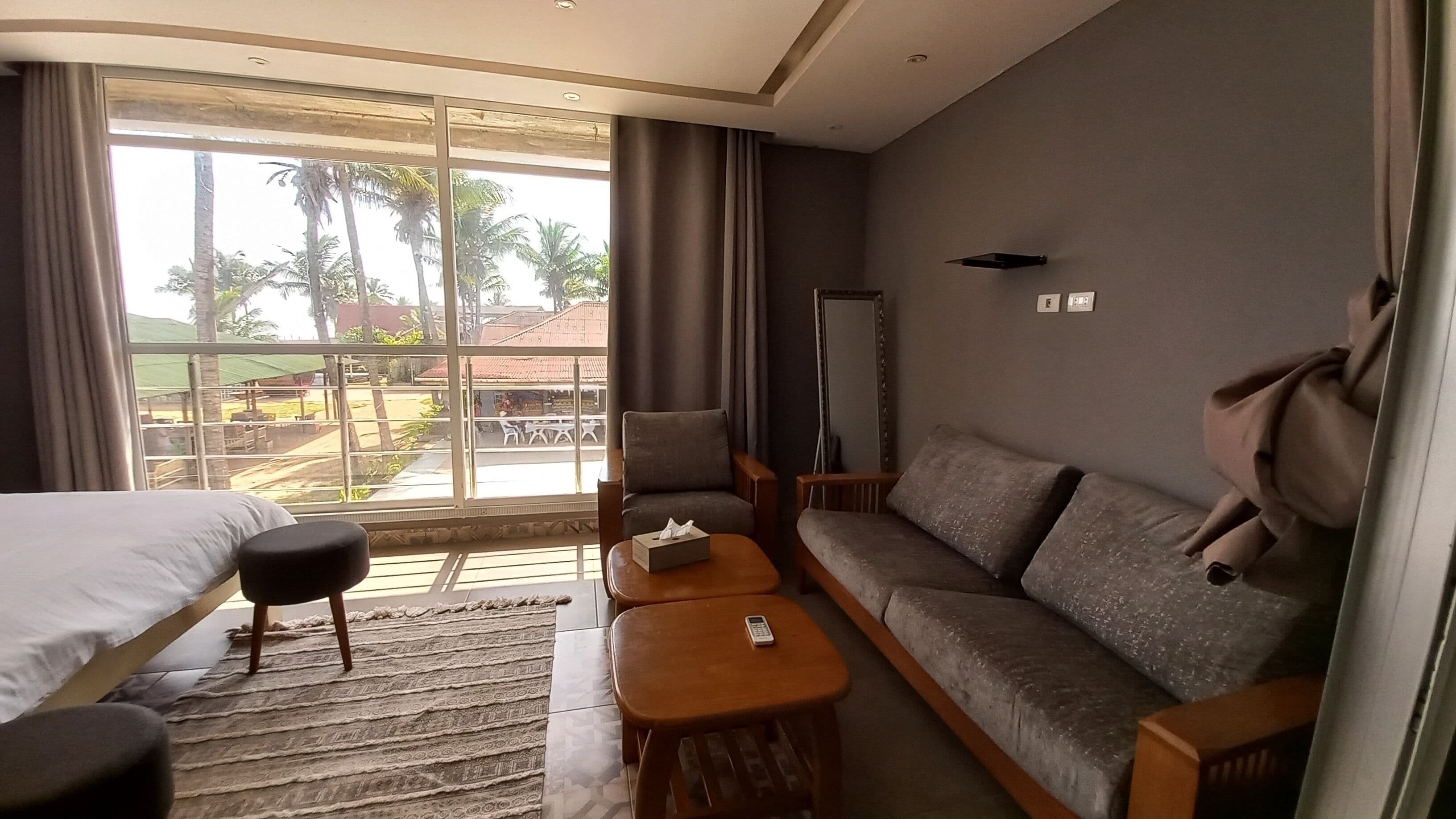 Deluxe-Villa, 2 Schlafzimmer, Küche, Meerblick | Hochwertige Bettwaren, Zimmersafe, Schreibtisch