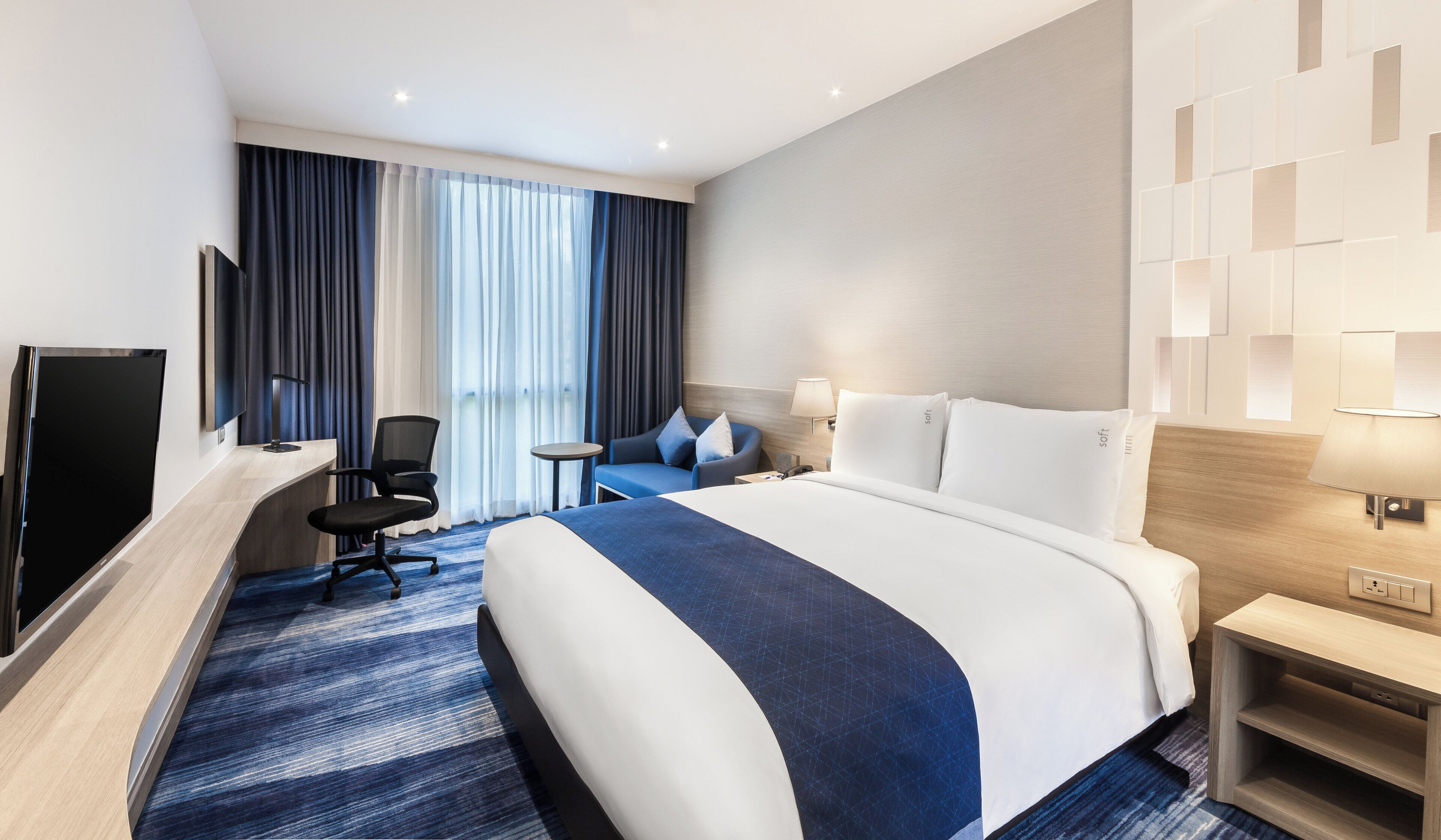 Quarto standard, 1 cama Queen (with Free Breakfast)