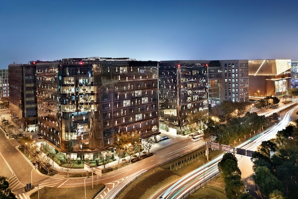 Front of property - evening/night