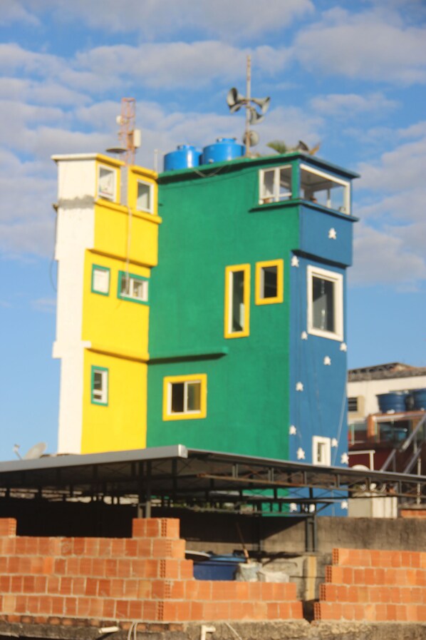 Fassade der Unterkunft