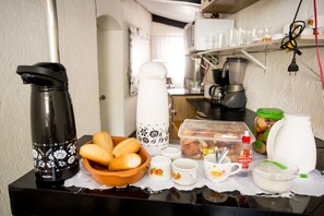 Petit déjeuner continental compris tous les jours