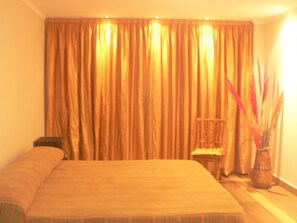 Iron/ironing board, free cots/infant beds, free WiFi