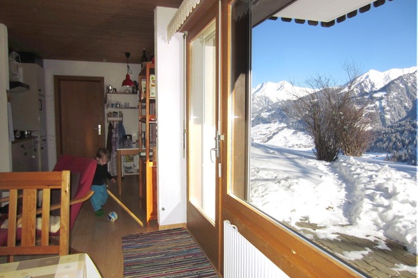 Blick von der Wohnzimmerbank