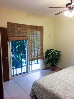 2 bedrooms, in-room safe, iron/ironing board, WiFi