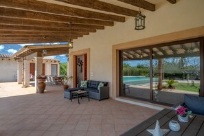 Outdoor dining - Sa Xabola, Holiday House 5StarsHome Mallorca (Selva)