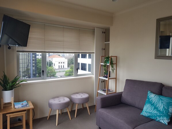 Apartment, 2 Bedrooms | Living area