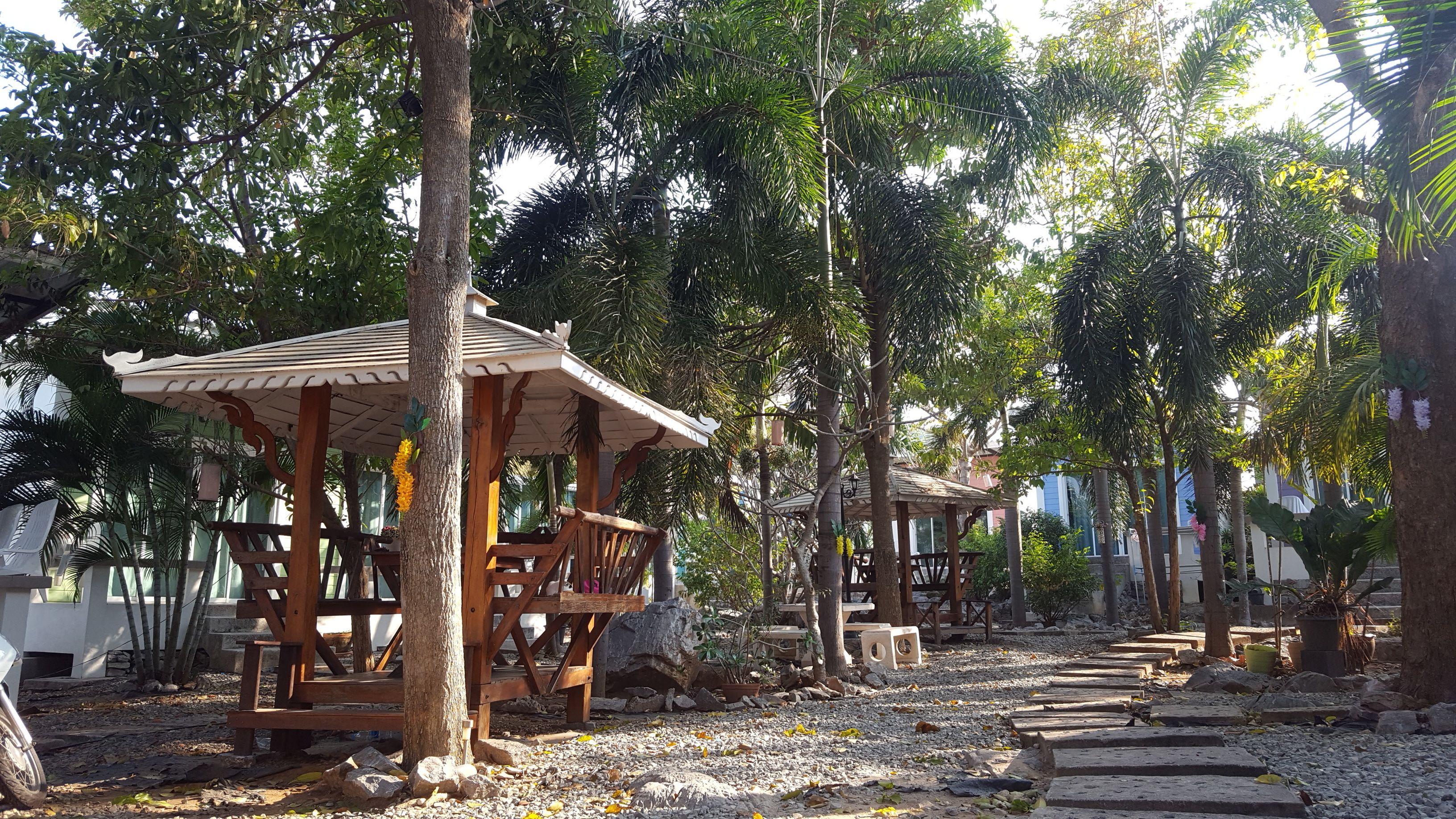 Overnattingsstedets uteområder