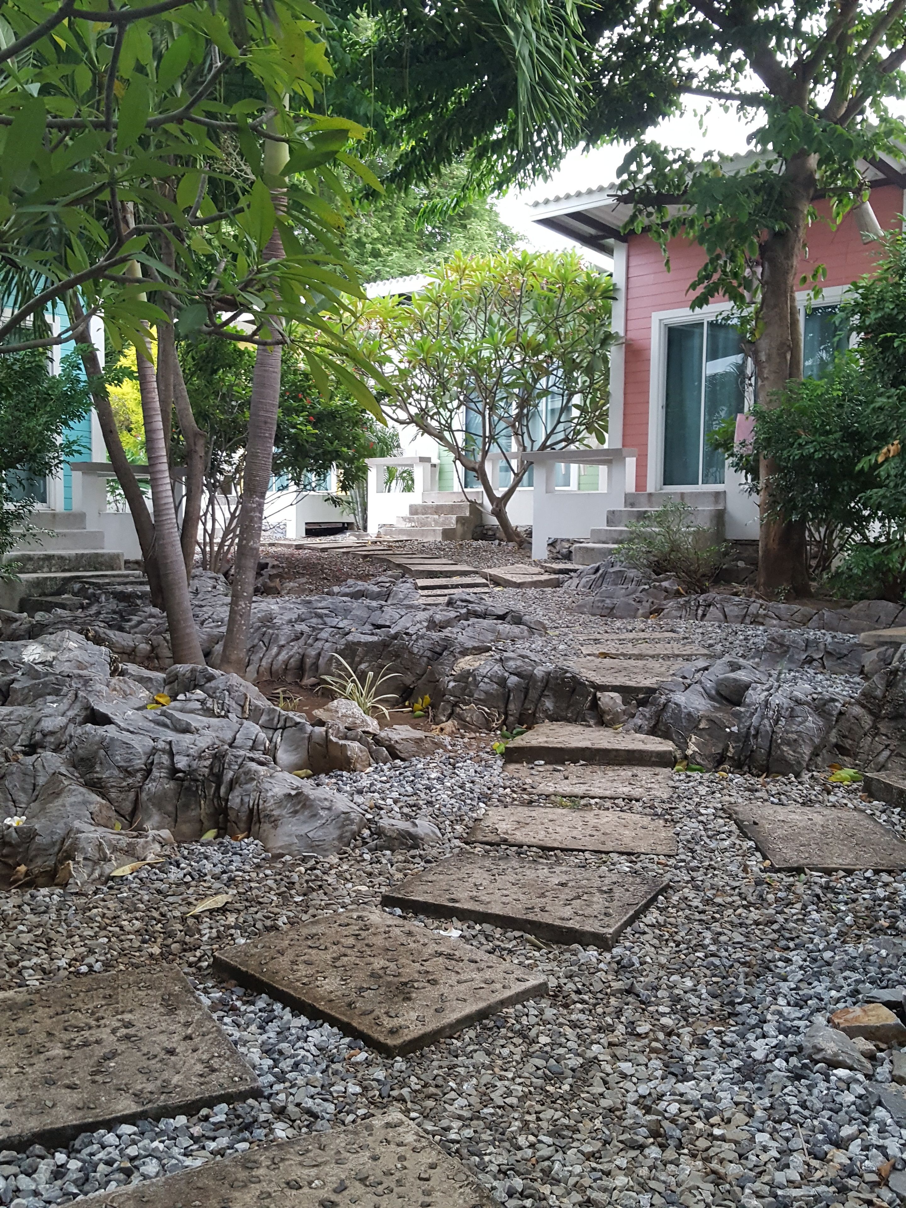 Overnattingsstedets uteområder