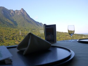 Vista a la montaña