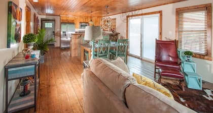 Come pet the farm animals and enjoy mountain views