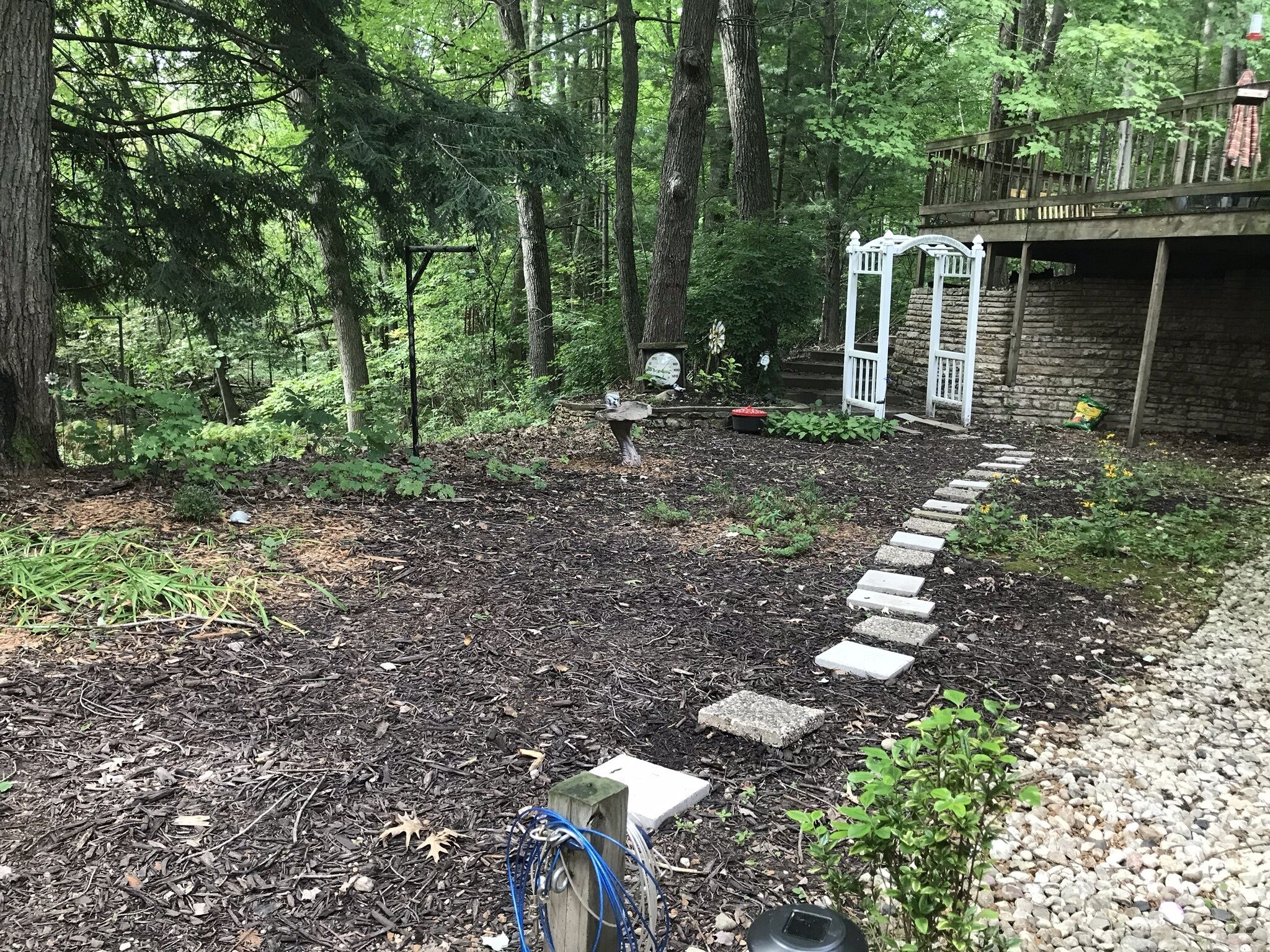 Enceinte de l’hébergement