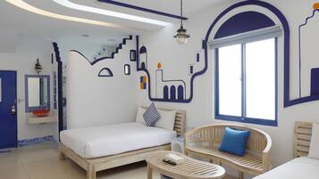 Quadruple Room, No Windows | Desk, blackout drapes, free WiFi