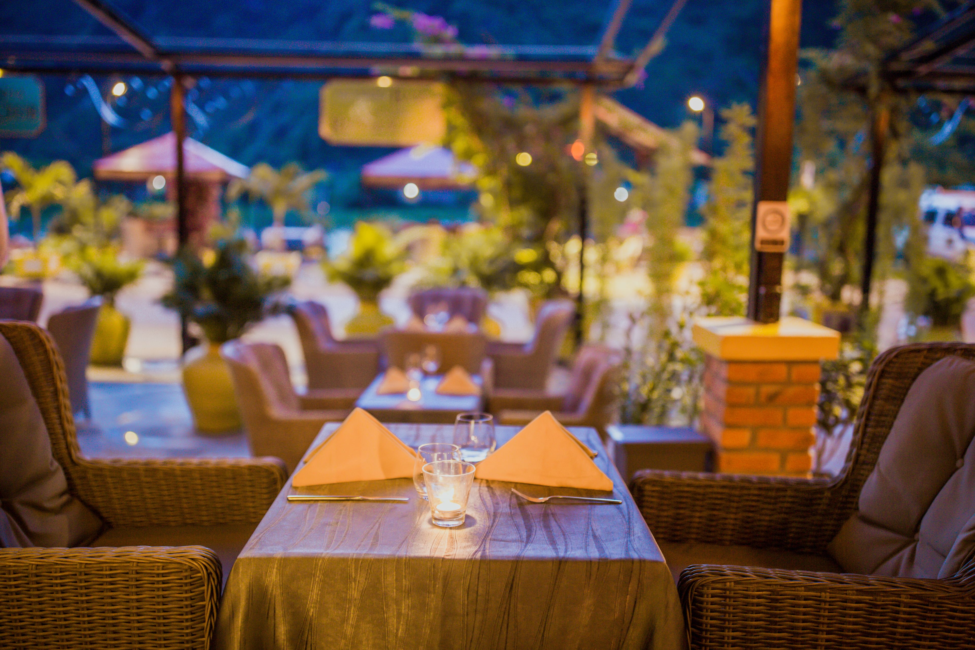 Restaurante al aire libre