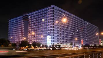 Front of property – evening/night