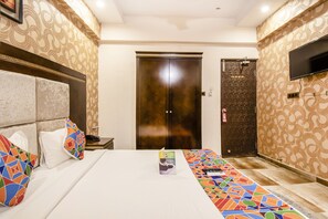 Quarto luxo | Área do café da manhã | Café da manhã continental grátis todos os dias