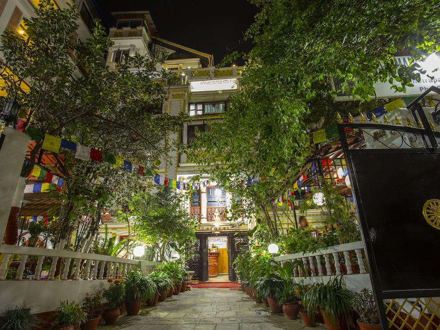 Fachada da propriedade