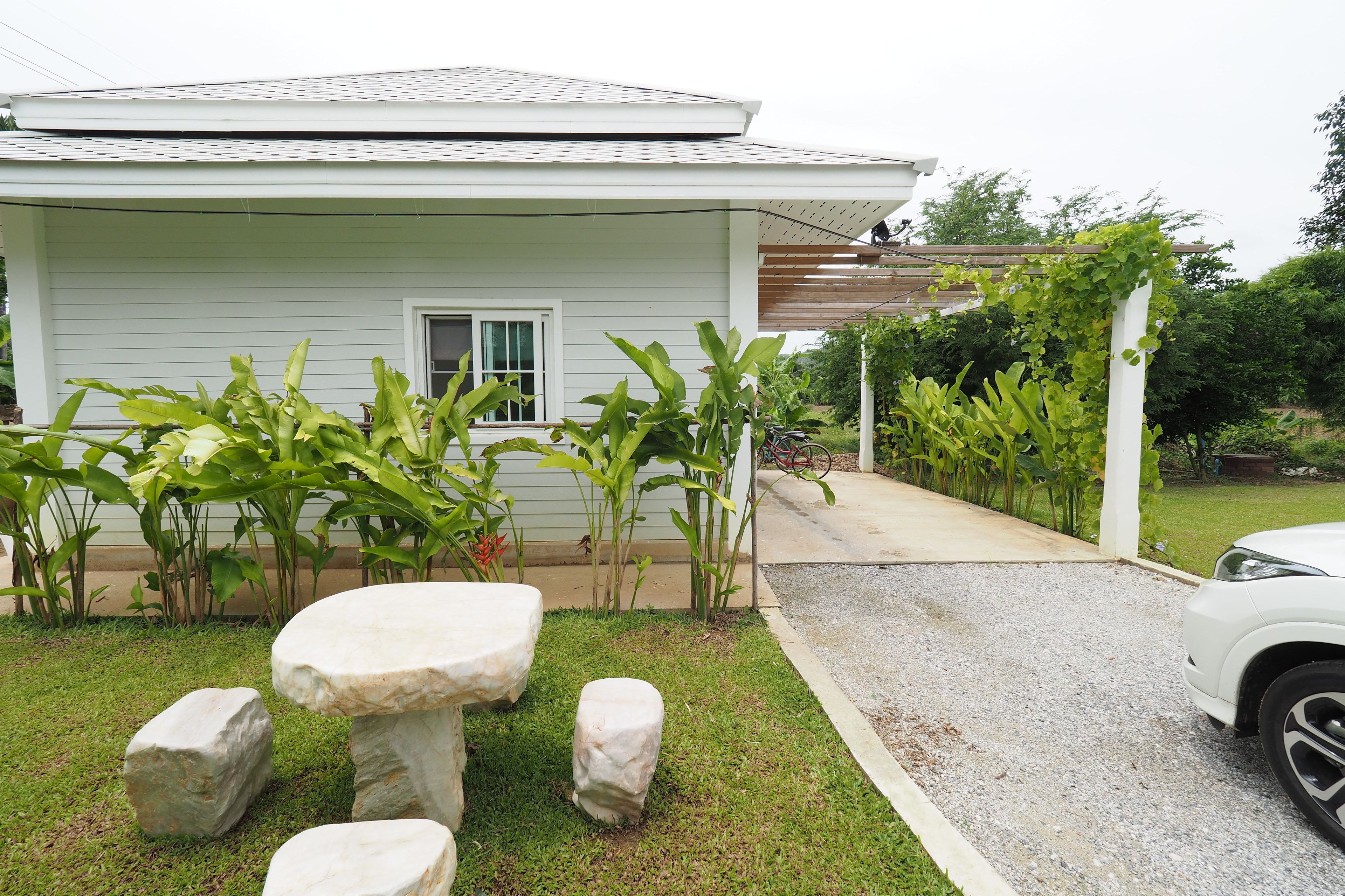 1-Bedroom House  | Terraza o patio