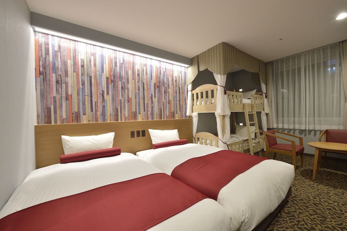 In-room safe, desk, iron/ironing board (on request), free WiFi
