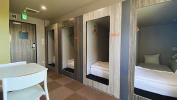 Comfort Shared Dormitory, Men only, Non Smoking | In-room safe, blackout drapes, free WiFi, bed sheets