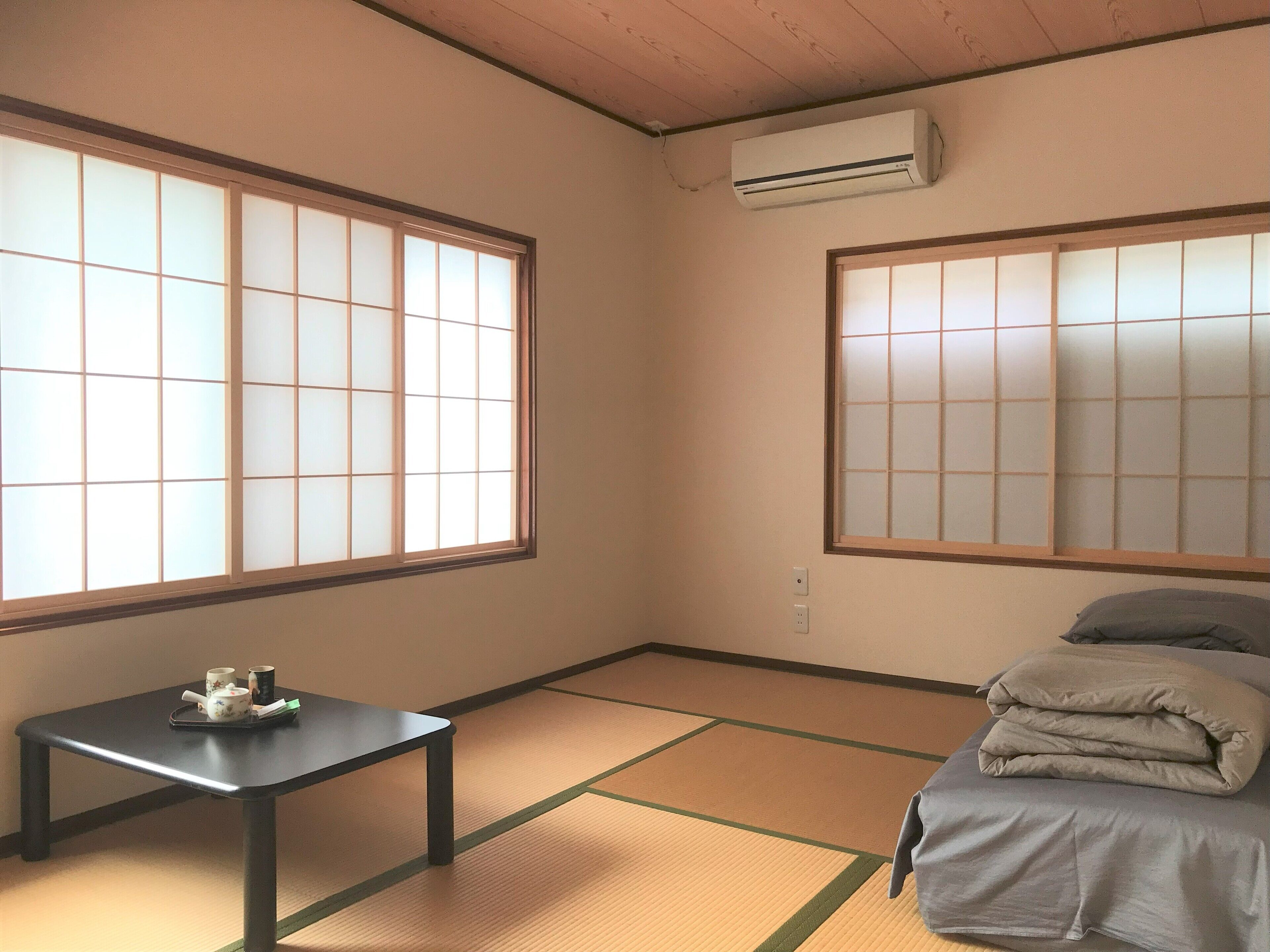 Traditional-Zimmer, Gemeinschaftsbad (Japanese Style, For 4 Person) | Zimmersafe, Bügeleisen/Bügelbrett, kostenloses WLAN, Bettwäsche