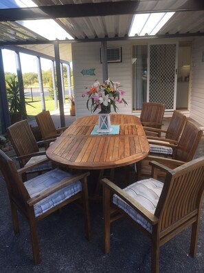 Cottage, 2 Bedrooms | Terrace/patio - Beachside Cottage at Blacksmiths (Blacksmiths)